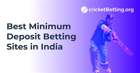 The Best Low Deposit Betting Sites In India (March 2024).